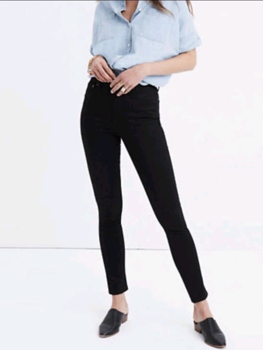 Madewell 10" High-Rise Skinny jeans